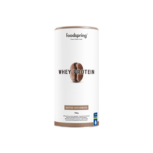 foodspring Proteine Whey 750 g Cafe Whey a Base dIsolat de Proteine Shake Proteine