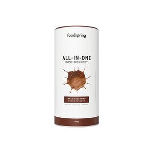 foodspring All-in-One Post-Workout   1000 g   Cacao   Soutien Post-Entraînement   Pour la Construction Musculaire