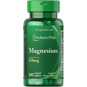 Puritan's Pride Magnésium 250 mg, 100 comprimés - Publicité