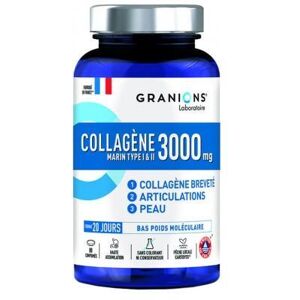 Granions Collagène Marin Type I et II 3000 mg 80 Comprimés - Publicité