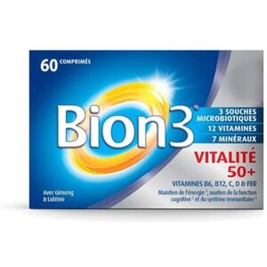 Bion 3 Vitalité 50+ 60 Comprimés - Publicité