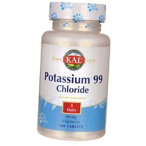 Chlorure de potassium, chlorure de potassium 99, comprimé KAL 100 (36424017)