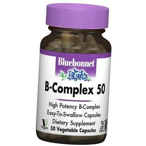 Vitamines B, Complexe B 50, Bluebonnet Nutrition 50 gélules végétales (36393020)