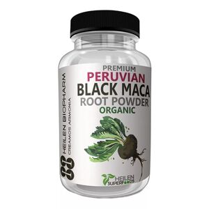 Racine de maca noire péruvienne (100g), Poudre de racine de maca noire péruvienne de qualité supérieure, Heilen Biopharm