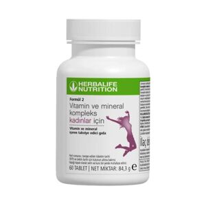 Herbalife Women s Vitamin Formula 2 Complexe de vitamines et de minéraux 60 comprimés (84,3g) - Publicité