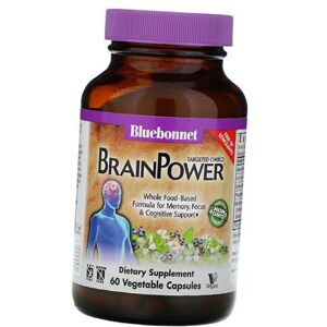 Complexe pour améliorer la fonction cérébrale, Brain Power, Bluebonnet Nutrition 60vegcaps (71393017)