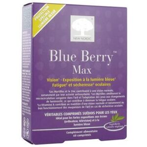 New Nordic Blue Berry Max 60 Comprimés - Publicité