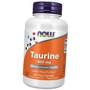 Taurine pour les yeux et le système nerveux, Taurine 500, Now Foods 100 gélules végétales (27128023) - Publicité