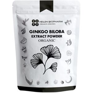 Poudre d extrait de Ginkgo Biloba bio (100g), Poudre d extrait de Ginkgo Biloba Bio, Heilen Biopharm