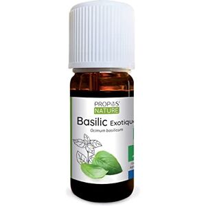 PROPOS'NATURE Huile essentielle de Basilic exotique Bio Ocimum Basilicum Oil 10ml Laboratoire Propos Nature - Publicité