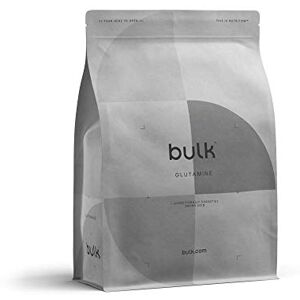 Bulk Glutamine en Poudre, Supplément Acides Aminés, Nature, 1 kg - Publicité