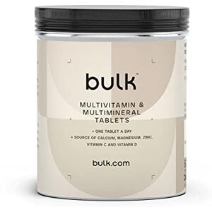 Bulk Comprimés multivitaminés et multiminéraux, un par jour, 30 comprimés - Publicité