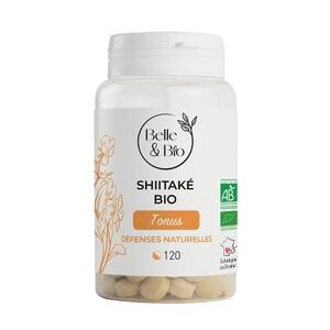 BIO + DEFENSES NATURELLES & BOOST IMMUNITE Extrait de Shiitake Bio 62.5 Mg/Comprimé Certifié Bio Par Ecocert 120 comprimés. Fabriqué en France - Publicité