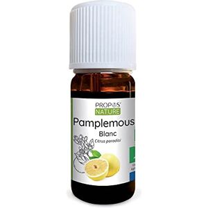 PROPOS'NATURE Huile essentielle de Pamplemousse blanc Bio Citrus paradisi peel oil 10ml - Publicité