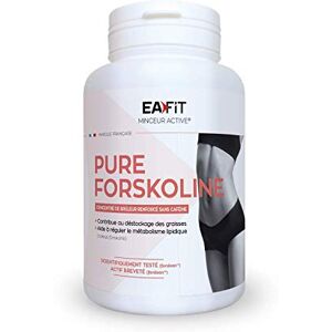 Eafit MINCEUR PURE FORSKOLINE Déstockage des graisses-Bruleur de graisse puissant-Aide à réguler le métabolisme lipidique Perte de poids Femme pratiquant du sport non SANS CAFEINE 60 Gelules - Publicité