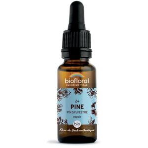 Biofloral 24 Pine, Pin Sylvestre BIO DEMETER Espoir Fleur de Bach Authentique Compte-gouttes 20 ML - Publicité