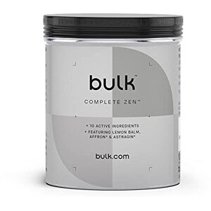 Bulk Complete Zen, Nootropique, 120 Gélules, 30 Portions - Publicité