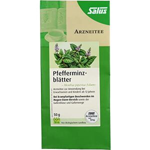 Salus Menthe Poivrée feuilles médicaments Thé Bio  50 g de thé - Publicité