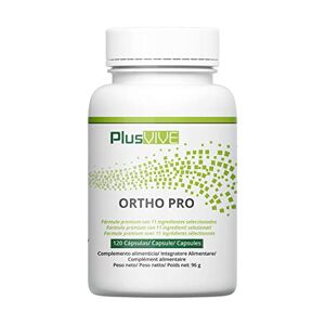 Plusvive Ortho Pro Lot de 120 capsules de glucosamine, chondroïtine, méthyl-sulfonyl-méthane (MSM) et acide hyaluronique, pour soin des articulations - Publicité