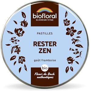 Biofloral Rester Zen BIO 165 Pastilles Faire face au Quotidien Fleurs de Bach Authentiques - Publicité