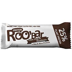 Roo'bar Barre Protéinée Chocolat & Noisette Bio & Vegan 40g - Publicité