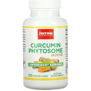 JARROWS Jarrow Curcumin Phytosome (Meriva) 500mg 120 vcaps Puissant Antioxydant & Soutien Articulaire Complément Alimentaire de Haute Efficacité - Publicité