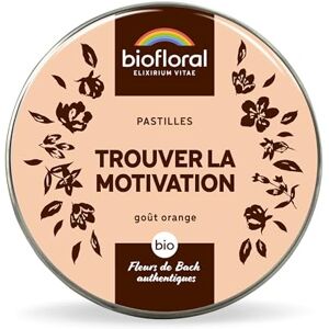 Biofloral Trouver la Motivation BIO 165 Pastilles Confiance et Energie Intérieure Fleurs de Bach Authentiques - Publicité