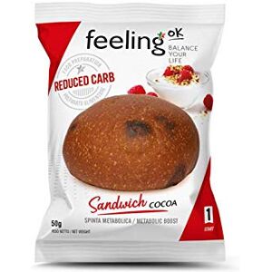 Feeling OK Sandwich Cacao Start (stage 1) 50g - Publicité