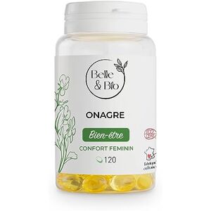 BIO + CYCLE MENSTRUEL & ÉQUILIBRE HORMONAL FÉMININ Huile d'Onagre Bio Certifée Ecocert 120 capsules Cure 2 mois Complément Alimentaire  Fabriqué en France - Publicité