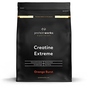 THE PROTEIN WORKS Creatine Extreme en Poudre   Formule de créatine   Complément de qualité supérieure pour une croissance musculaire   Avec bêta-analine   Explosion d'Oranges   750g - Publicité