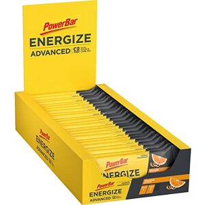 Powerbar Energize Advanced Orange 15x55g Barre énergétique riche en glucides + C2MAX - Publicité