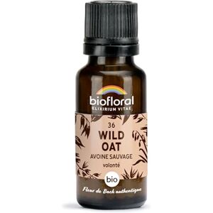 Biofloral 36 Wild Oat, Avoine Sauvage BIO Fleur de Bach Authentique 470 Granules Volonté Sans Alcool - Publicité