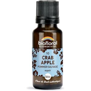 Biofloral 10 Crab Apple, Pommier Sauvage BIO 470 Granules Espoir Fleur de Bach Authentique Sans Alcool - Publicité