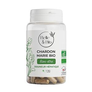 BIO + DIGESTION Chardon Marie Bio DETOX FOIE Certifié Ecocert Pilulier 120 Gélules Fabriqué en FRANCE - Publicité