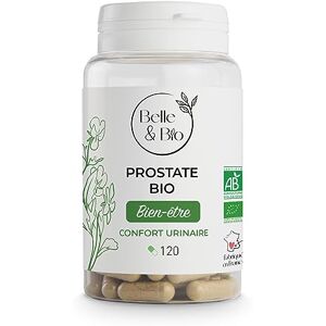 BIO + CONFORT MASCULIN & PROSTATE SAINE Prostate Bio Courge, Boldo & Ortie Bio certifiés Ecocert 120 gélules Cure 2 mois Complément Alimentaire BELLE&BIO Fabriqué en France - Publicité