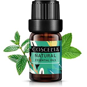 COSCELIA Peppermint Huiles Essentielles Ensemble D'huiles Essentielles Naturelles pour Huile Essentielle pour Diffuseurs Apaiser Fatigue 5ML - Publicité