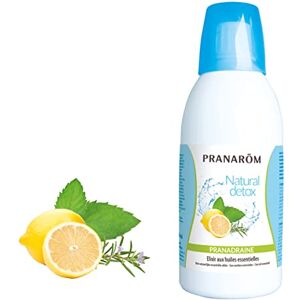 Pranarôm Pranadraine Détox Naturelle Elixir aux Huiles Essentielles Détoxifie/Draine Preêt à Boire Multicolore Taille Unique 500 ml - Publicité