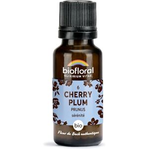 Biofloral 06 Cherry Plum, Prunus BIO 470 Granules Sérénité Fleur de Bach Authentique Sans Alcool - Publicité