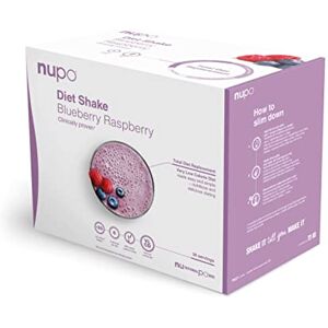 NUPO Diet Shake Myrtille-Framboise – Shakes diététiques de qualité supérieure pour la gestion du poids I Shake de remplacement de repas cliniquement prouvé pour le contrôle du poids I 30 portions I Sans OGM - Publicité