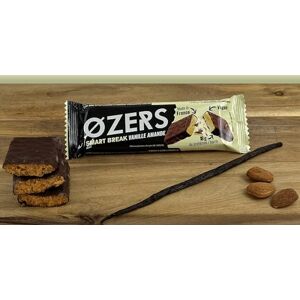 ØZERS Ozers Barre de Proteine Vegan Croustillante   18g de Protéines Végétales   Sans OGM   Sans Huile de Palme   Sans Lactose   Sans Sucres Ajoutés   Fabriquée en France (Vanille amande, 1 barre) - Publicité