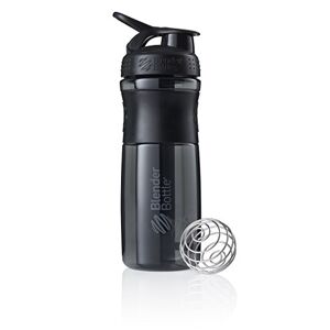 Blender Bottle BlenderBottle Sportmixer Tritan- Protéine Shaker / Bouteille d'eau / Shaker Diététique Fashion Black (1 x 820 ml) - Publicité