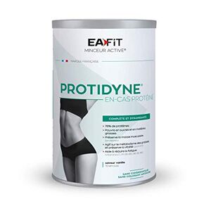 Eafit Protydine En-Cas Protéiné Idéal pour le processus d'amincissement avec maintien de la masse musculaire Protéines, Vitalité, Brûle graisse Vanille 320g - Publicité