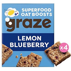 Graze Superfood Citron myrtille avec baobab et avoine, 4 x 30 g - Publicité