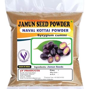 TARIBA Naval Kottai Poudre 100 g   Poudre de graines de jamun   Neredu Ginjalu Powder - Publicité