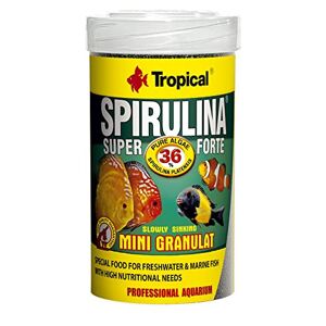 Tropical Super Spirulina Forte Mini Nourriture en granulés avec 36 % de spiruline (platensis) 100 ML - Publicité