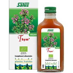 Salus – Thym BIO – Complément Alimentaire à Base de Suc de Thym BIO – Voies Respiratoires supérieures et Contribueau bin-être physique – Végan – 200 ml - Publicité