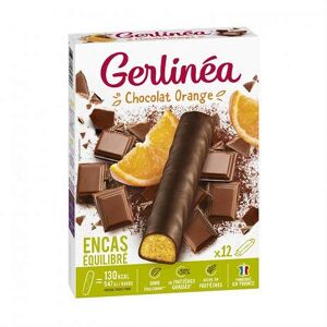 Benedicta GERLINÉA Barres Hyperprotéinées Chocolat Et Orange 372G Lot De 3 livraison offerte - Publicité