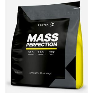 Body & Fit Mass Perfection - Body&Fit - Milkshake Banane - 2,2 Kg (36 Shakes) 2,2 kg (36 shakes) unisex - Publicité