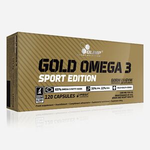 Gold Omega-3 Sport edition - Olimp Supplements - 120 Gélules (2 Mois) 120 gélules (2 mois) unisex - Publicité