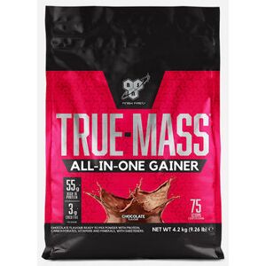 Gainer True Mass All-in-One - BSN - Chocolat - 4,2 Kg 4,2 kg unisex - Publicité